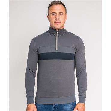 XV KINGS ANTHEM 1/4 ZIP SWEATSHIRT - GREY