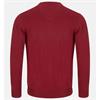 ANDRE VALENCIA V-NECK JUMPER - RED