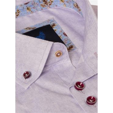 BENETTI BRAX SHORT SLEEVE SHIRT - LILAC