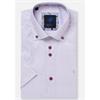 BENETTI BRAX SHORT SLEEVE SHIRT - LILAC