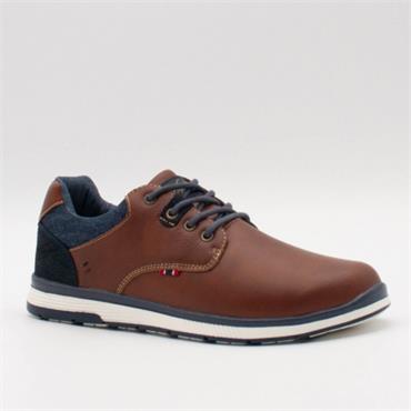 LLOYD&PRYCE BURGER CASUAL SHOE - BROWN