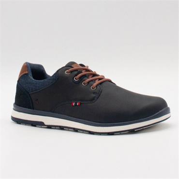 LLOYD&PRYCE BURGER CASUAL SHOE - NAVY
