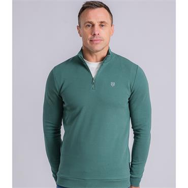 XV KINGS BYRON BAY 1/4 ZIP - GREEN