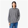 LACOSTE PLAID FLANNEL SHIRT - NAVY