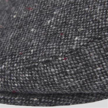 MAGEE DONEGAL TWEED FLAT CAP - GREY