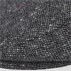 MAGEE DONEGAL TWEED FLAT CAP - GREY