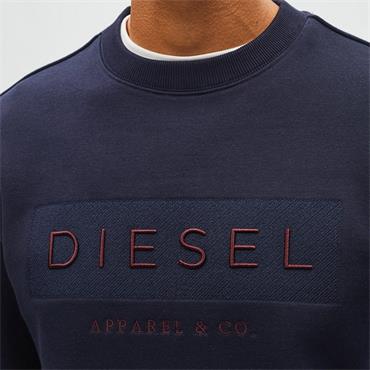 DIESEL JAN SWEATSHIRT - NAVY