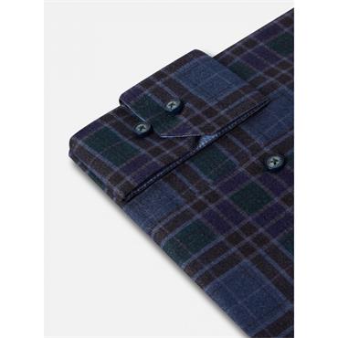 BENETTI ERIC CHECK SHIRT - GREEN