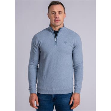 XV KINGS FALCONS 1/4 ZIP - SKY