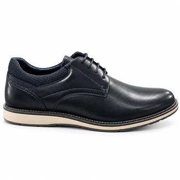 BRENT POPE FEILDING CASUAL SHOE - NAVY
