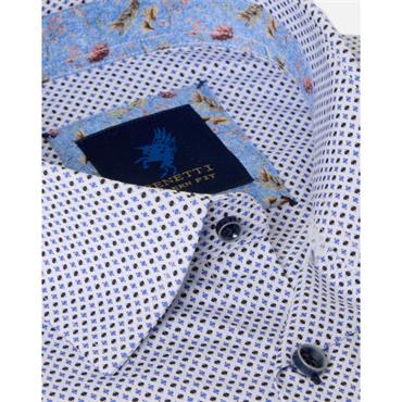 BENETTI FINN SHORT SLEEVE SHIRT - BLUE