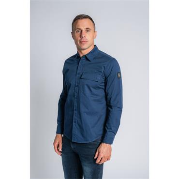 XV KINGS FLOUNDER OVERSHIRT - NAVY