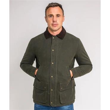 XV KINGS GRIZZLIES WAX JACKET - GREEN