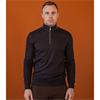 BOWE TAILORING GUSTARD 1/4 ZIP - BROWN