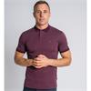 XV KINGS GUYRA GHOSTS POLO SHIRT - BURGUNDY