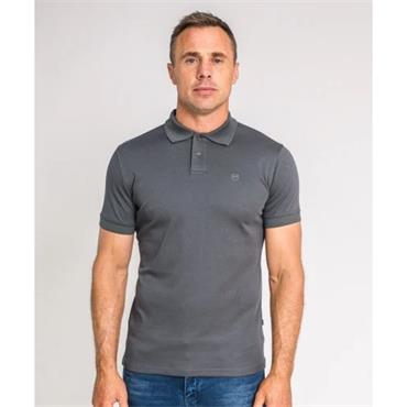 XV KINGS GUYRA GHOSTS POLO SHIRT - GREY