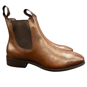 HARRISON HANDMADE CHELSEA BOOT - BROWN