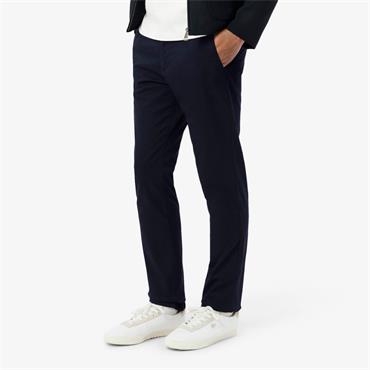 LACOSTE SLIM FIT STRECTH TWILL CHINOS - NAVY