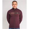 XV KINGS HOPEFIELD FULL ZIP SWEATSHIRT - BURGUNDY