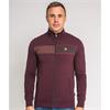 XV KINGS HOPEFIELD FULL ZIP SWEATSHIRT - BURGUNDY