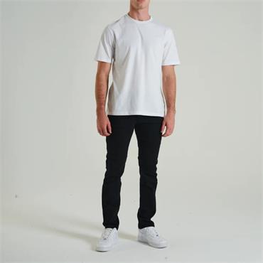 DIESEL HOLDEN AUSTIN TAPERED FIT JEANS - BLACK