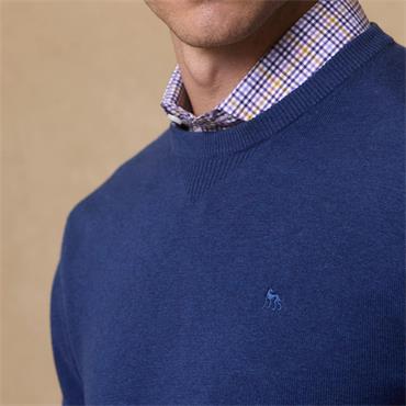 MAGEE JAMIE CREW NECK JUMPER - NAVY