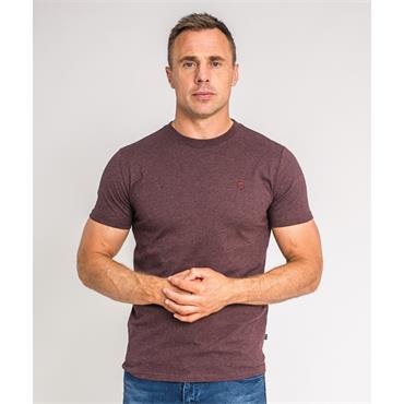 XV KINGS JEFFREY T-SHIRT - BURGUNDY
