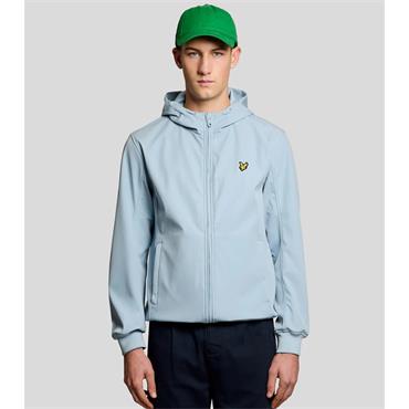 LYLE&SCOTT SOFTSHELL JACKET - BLUE