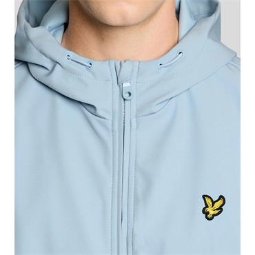 LYLE&SCOTT SOFTSHELL JACKET - BLUE