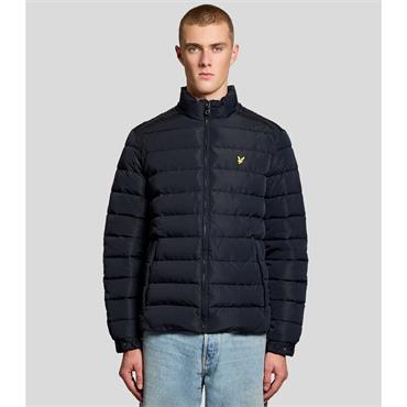 LYLE&SCOTT QUILTED JACKET - NAVY