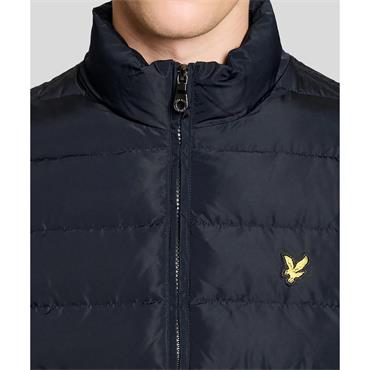 LYLE&SCOTT QUILTED JACKET - NAVY