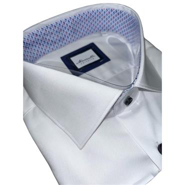 MARNELLI JOE PLAIN SHIRT - WHITE