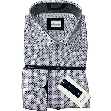 MARNELLI JOE SQUARE PRINT SHIRT - GOLD