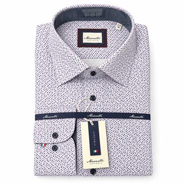 MARNELLI JOE H01 PRINT SHIRT - PURPLE