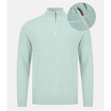 BENETTI JULIUS 1/4 ZIP - SAGE