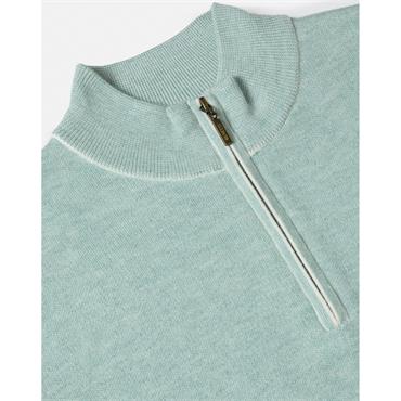 BENETTI JULIUS 1/4 ZIP - SAGE