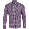 ANDRE FAHY SHIRT - BURGUNDY
