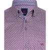 ANDRE REGAN SHIRT - BURGUNDY
