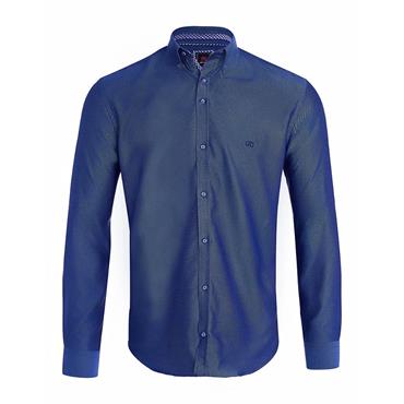 ANDRE RHINE SHIRT - DARK BLUE