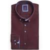 ANDRE RHINE SHIRT - BURGUNDY