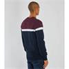 DIESEL VIC ROUND NECK JUMPER - BURGUNDY