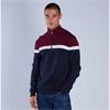 DIESEL TULLY 1/2 ZIP - BURGUNDY