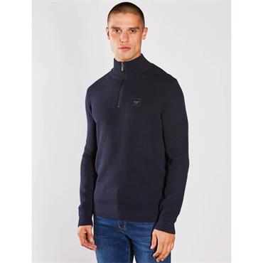 DIESEL TWAIN 1/2 ZIP - NAVY
