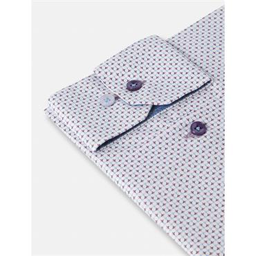 BENETTI KEVIN PRINT SHIRT - LILAC