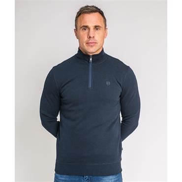 XV KINGS KILGROVE 1/4 ZIP SWEATSHIRT - NAVY