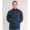 XV KINGS KILGROVE 1/4 ZIP SWEATSHIRT - NAVY
