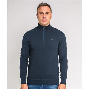 XV KINGS KILGROVE 1/4 ZIP SWEATSHIRT - NAVY
