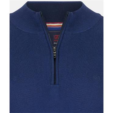 ANDRE INCH 1/4 ZIP JUMPER - BLUE