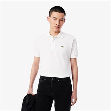 LACOSTE CLASSIC FIT ORIGINAL POLO SHIRT - WHITE