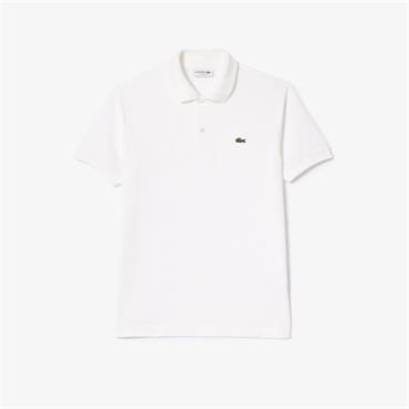 LACOSTE CLASSIC FIT ORIGINAL POLO SHIRT - WHITE